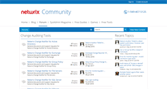 Desktop Screenshot of forum.netwrix.com